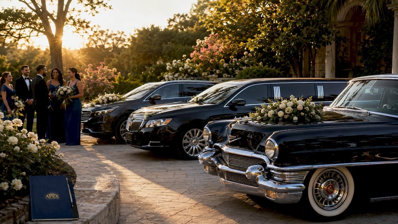 Types of Luxury Wedding Vehicles: Your 2026 Guide