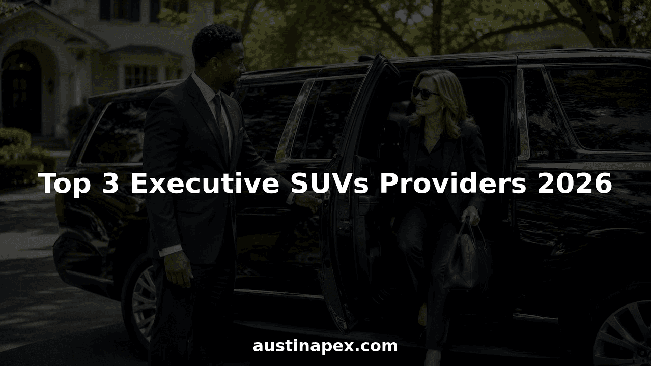 Top 3 Executive SUVs Providers 2026